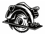 Metal Circular Saw for Outdoor Decor, Outdoor Metal Wall Art