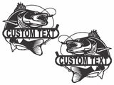 Fish Wall Art Custom Metal Sign - Decorative Metal Artwork