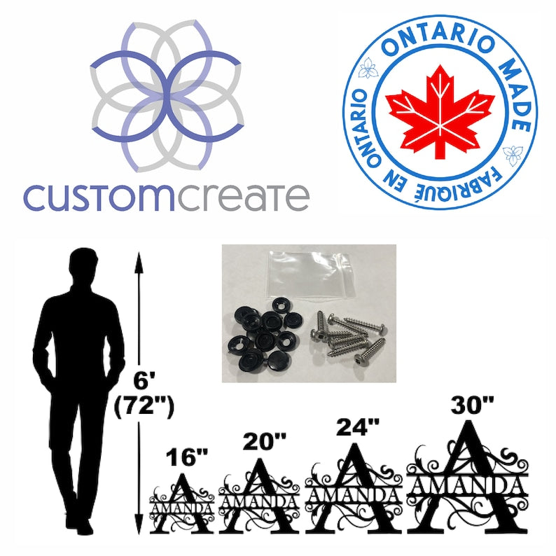 Custom Metal Signs for Business Laser Cut Metal Artwork