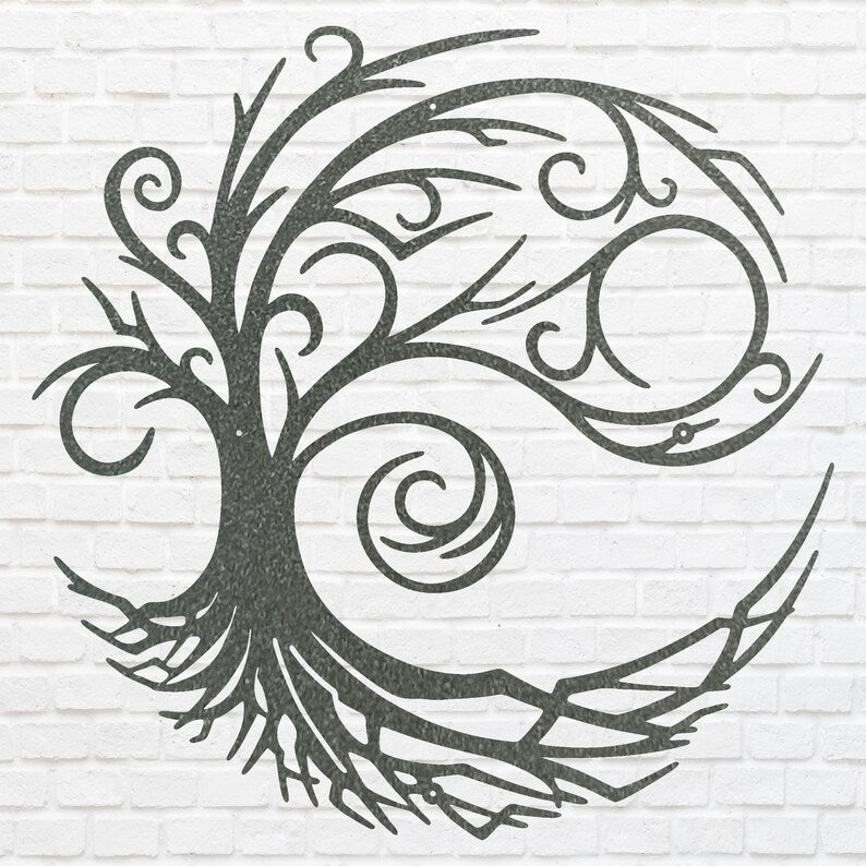 Tree of Life Metal Wall Art, Metal Wall Hangings, Metal Artwork, Above Bed Wall Decor, Gallery Wall Art, Housewarming Gift