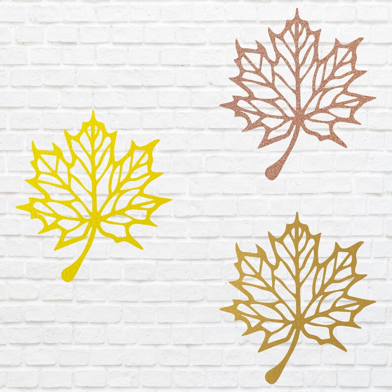 Metal Leaf Wall Art, Maple Leaf Wall Decor, Nature Wall Art, Wall Hanging Decor, Metal Artwork, Above Bed Wall Decor
