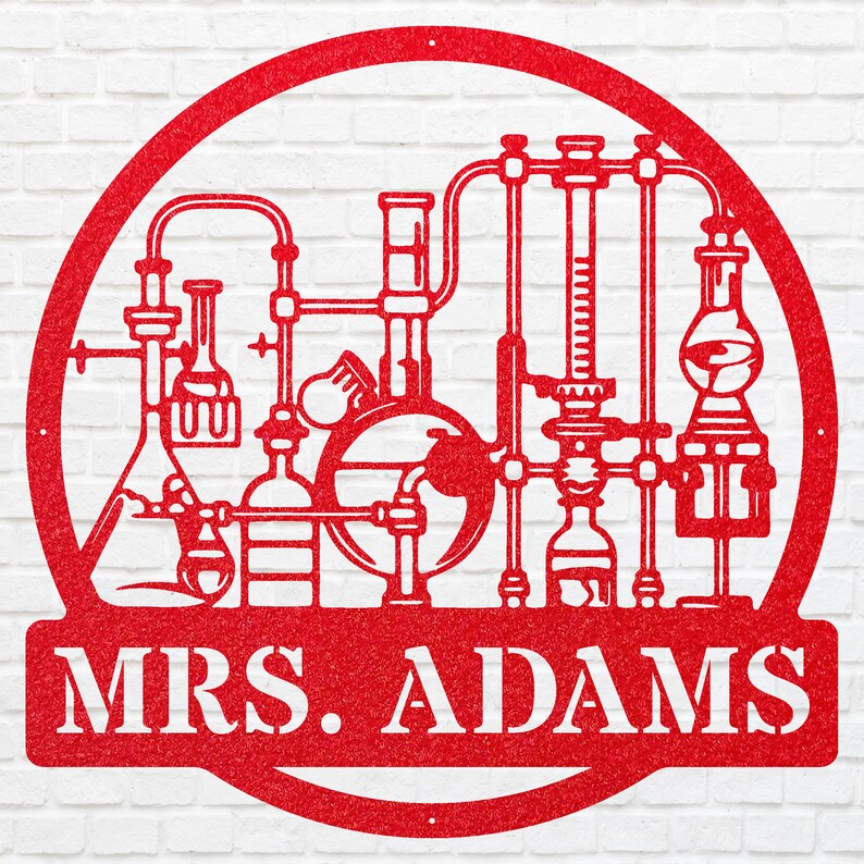 Science Wall Art, Wall Decoration, Teacher Wall Art, Metal Art Wall Decor, Classroom Wall Art, Metal Artwork, Teacher Lovers Gift
