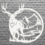 Deer Art, Wildlife Deer Wall Art, Metal Animal Wall Art, Nature Wall Art, Unique Metal Wall Art, Animal Wall Decor, Animal Lover Gift