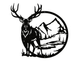 Deer Art, Wildlife Deer Wall Art, Metal Animal Wall Art, Nature Wall Art, Unique Metal Wall Art, Animal Wall Decor, Animal Lover Gift