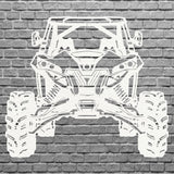 UTV Wall Art, Off Road Car Art, Laser Cut Metal Sign, Workshop Wall Sign, Metal Car Silhouette, Garage Wall Decor