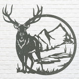 Deer Art, Wildlife Deer Wall Art, Metal Animal Wall Art, Nature Wall Art, Unique Metal Wall Art, Animal Wall Decor, Animal Lover Gift