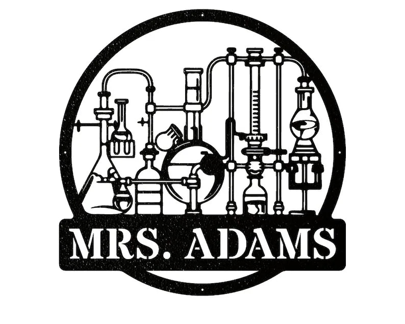 Science Wall Art, Wall Decoration, Teacher Wall Art, Metal Art Wall Decor, Classroom Wall Art, Metal Artwork, Teacher Lovers Gift