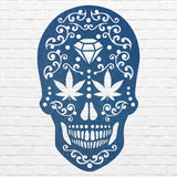 Metal Skull Wall Art, Laser Cut Human Skull Metal Wall Art, Gothic Home Decor, Sugar Skull Farmhouse Decor, Housewarming Gift