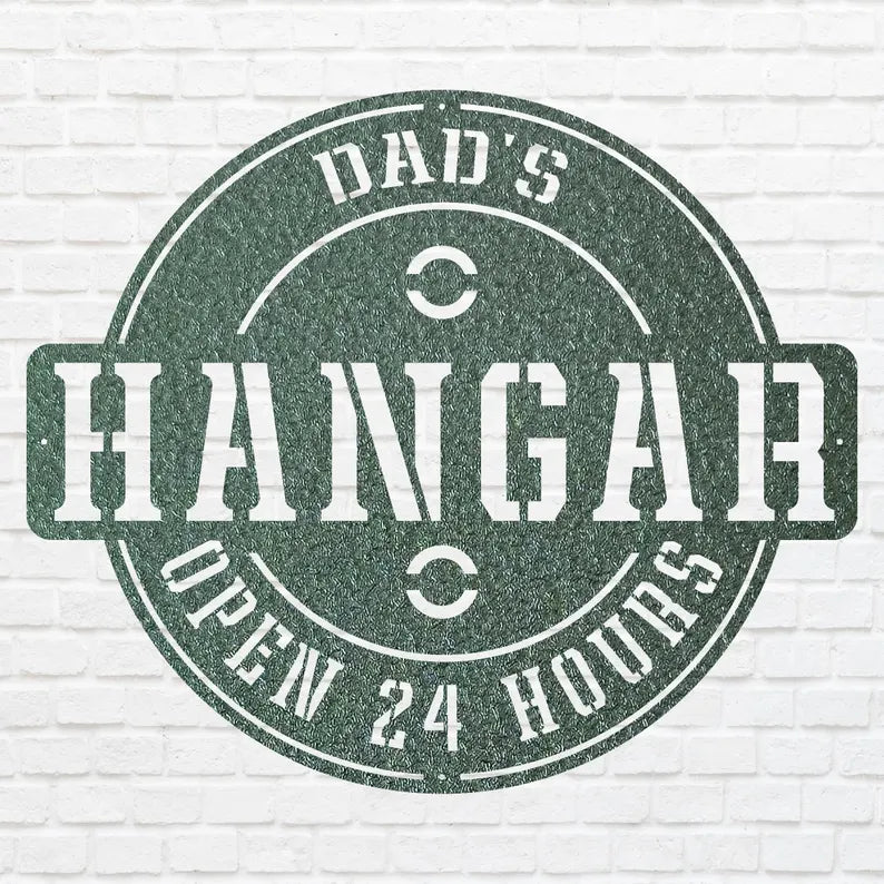Dad Wall Art, Dad Hungar Wall Art, Metal Sign Wall Art, Outdoor Modern Metal Art, Metal Wall Art Decor, Wall Decoration