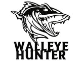 Walleye Fishing Sign, Walleye Hunter Wall Art, Hunting Shark Wall Art, Fish Wall Decor, Hunter Decor, Modern Fish Art