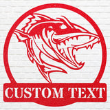 Walleye Hunter Walleye Hunter Wall Art, Custom Fish Art, Hunting Shark Wall Art, Walleye Fishing Sign, Personalized Hunter Decor