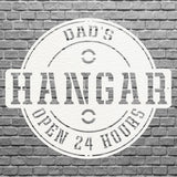 Dad Wall Art, Dad Hungar Wall Art, Metal Sign Wall Art, Outdoor Modern Metal Art, Metal Wall Art Decor, Wall Decoration