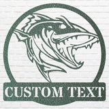 Walleye Hunter Walleye Hunter Wall Art, Custom Fish Art, Hunting Shark Wall Art, Walleye Fishing Sign, Personalized Hunter Decor