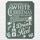 White Christmas Metal Art, Winter Christmas Metal Art Sign, Laser Cut Metal Wall Art, Christmas Home Decor