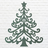 Christmas Tree Metal Wall Decor, Holiday Wall Art, Christmas Tree Wall Art, Metal Wall Hanging, Xmas Wall Decor, Laser Cut Metal Sign