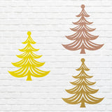 Christmas Tree Wall Art, Metal Artwork, Holiday Metal Wall Art, Xmas Wall Decor, Laser Cut Metal Sign, Wall Decoration