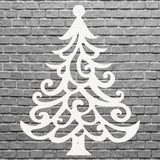 Christmas Tree Metal Artwork, Holiday Wall Art, Christmas Tree Decor, Metal Wall Hanging, Christmas Wall Decor, Laser Cut Metal Sign