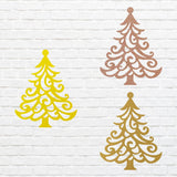 Christmas Tree Metal Artwork, Holiday Wall Art, Christmas Tree Decor, Metal Wall Hanging, Christmas Wall Decor, Laser Cut Metal Sign