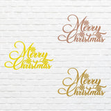 Merry Christmas Snowflake Metal Art, Winter Christmas Sign, Laser Cut Snowflake Metal Wall Art, Christmas Home Decor