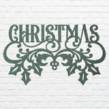 Metal Christmas Wall Art, Metal Christmas Sign, Laser Cut Metal Wall Decor, Christmas Home Decor, Christmas Gift