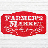 Farmers Market Metal Wall Art, Farmers Market Sign, Laser Cut Farmhouse Wall Art, Farmers Market Decor, Housewarming Gift