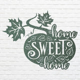 Home Sweet Home Metal Wall Art, Pumpkin Metal Wall Art, Laser Cut Home Sweet Home Sign, Metal Home Decor, Housewarming Gift