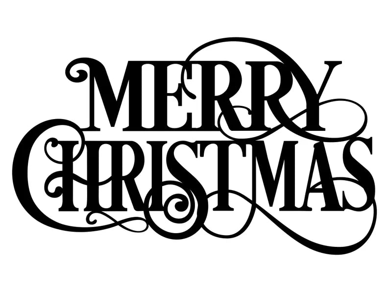 Merry Christmas Art, Outdoor Christmas Decor, Christmas Decoration Art, Christmas Metal Art, Seasonal Metal Christmas Art