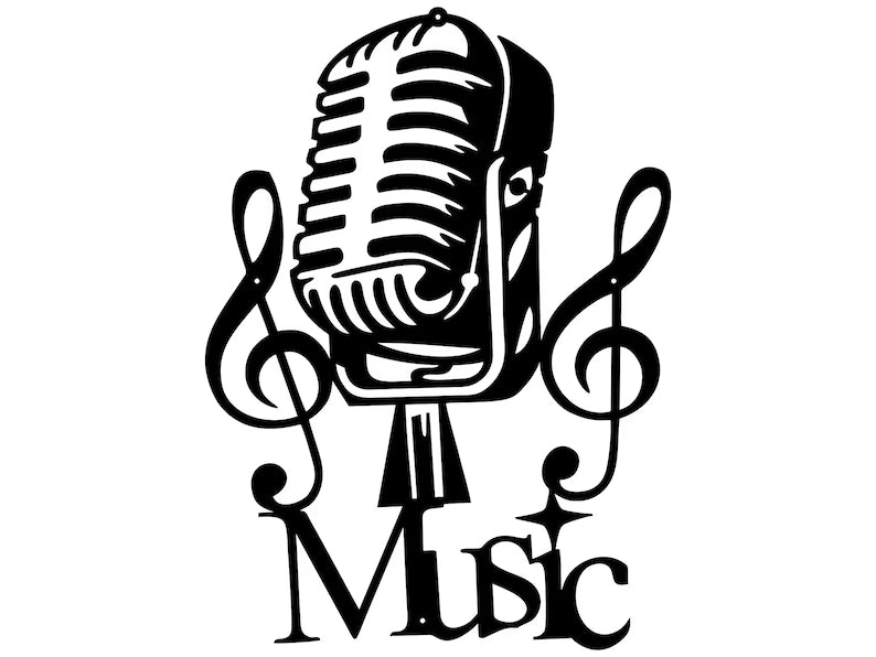 Music Metal Wall Art, Musician Wall Art, Music Metal Sign, Music Room Wall Art, Metal Artwork, Music Studio Art, Music Lover Gift