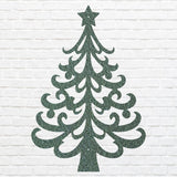 Christmas Tree Metal Wall Art, Holiday Wall Art, Christmas Tree Decor, Metal Wall Hanging, Christmas Wall Decor, Laser Cut Metal Sign