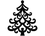 Christmas Tree Decor Metal Art, Metal Wall Hanging, Laser Cut Metal Sign, Holiday Wall Art, Christmas Tree Decor, Christmas Wall Decor