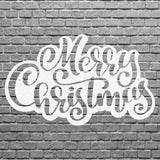 Merry Christmas Art, Outdoor Christmas Decor, Christmas Decoration Art, Christmas Metal Art, Seasonal Metal Christmas Art