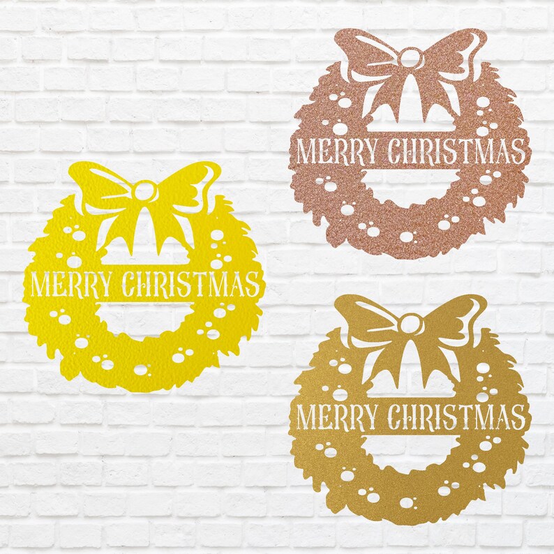 Custom Christmas Name Sign, Christmas Metal Wall Art, Christmas Wall Decor, Personalized Farmhouse Decor, Christmas Gift Idea