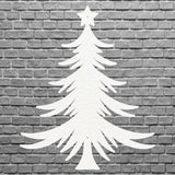 Christmas Tree Metal Wall Hanging, Holiday Wall Art, Christmas Tree Wall Art, Metal Artwork, Xmas Wall Decor, Laser Cut Metal Sign