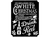 White Christmas Metal Art, Winter Christmas Metal Art Sign, Laser Cut Metal Wall Art, Christmas Home Decor