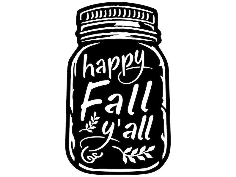 Happy Fall Yall Wall Art, Fall Metal Wall Art, Fall Home Decor, Laser Cut Happy Fall Yall Sign, Housewarming Gift
