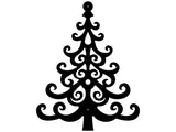Metal Christmas Tree Art, Holiday Wall Art, Christmas Tree Decor, Metal Wall Hanging, Christmas Wall Decor, Laser Cut Metal Sign