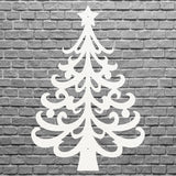 Christmas Tree Metal Wall Art, Holiday Wall Art, Christmas Tree Decor, Metal Wall Hanging, Christmas Wall Decor, Laser Cut Metal Sign