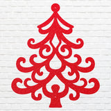 Christmas Tree Decor Metal Art, Metal Wall Hanging, Laser Cut Metal Sign, Holiday Wall Art, Christmas Tree Decor, Christmas Wall Decor