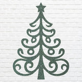 Metal Christmas Tree Art, Laser Cut Metal Sign, Holiday Wall Art, Christmas Tree Decor, Metal Wall Hanging, Christmas Wall Decor