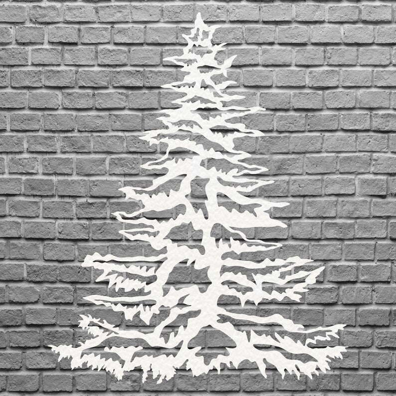 Metal Pine Tree Art, Christmas Pine Tree Metal Art, Metal Pine Tree Sign, Christmas Tree Art, Christmas Metal Tree Decor