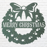 Custom Christmas Name Sign, Christmas Metal Wall Art, Christmas Wall Decor, Personalized Farmhouse Decor, Christmas Gift Idea
