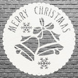 Christmas Bell sign, Merry Christmas Wall Decor, Custom Name Wall Metal Sign, Personalized Merry Christmas Gift