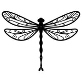 Metal Dragonfly Wall Art, Laser Cut Metal Insect Decor
