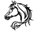 Metal Horse Metal Wall Art, Animal Wall Art for Horse Lovers