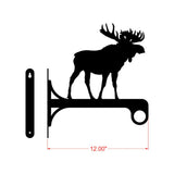 Animal Flower Basket Hangers Metal Wall Sign, Hanging Flowers Living Room Metal Wall Art, Living Room Decor, Boho Home Decoration