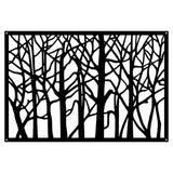 Large Metal Tree Wall Art, Metal Tree Decoration for Wall