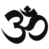 Yoga Om Symbol Metal Sign for Yoga Room Decor, Meditation Wall Art