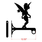 Fairy Metal Wall Decor, Above Bed Metal Wall Sign