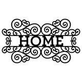 Metal Home Sign, Metal Wall Art for Home Decoration