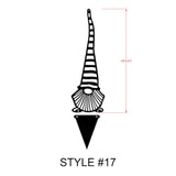 54.54Garden Gnomes Metal Wall Art, Love Metal Sign Wall Decor